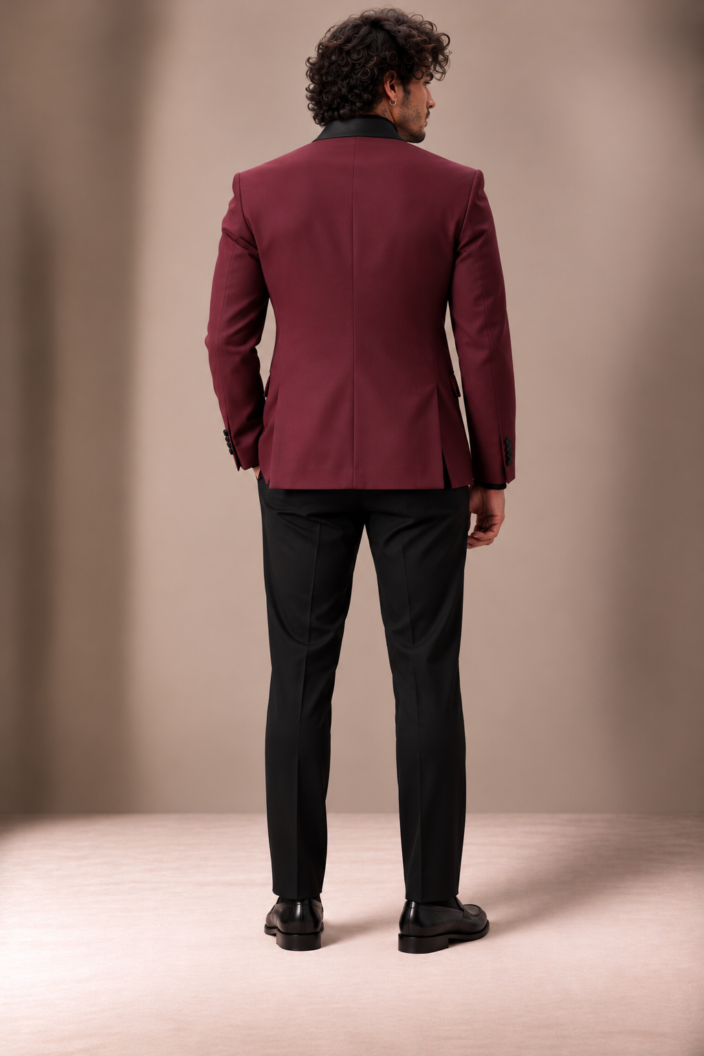 The Vellor Burgundy Dinner Jacket
